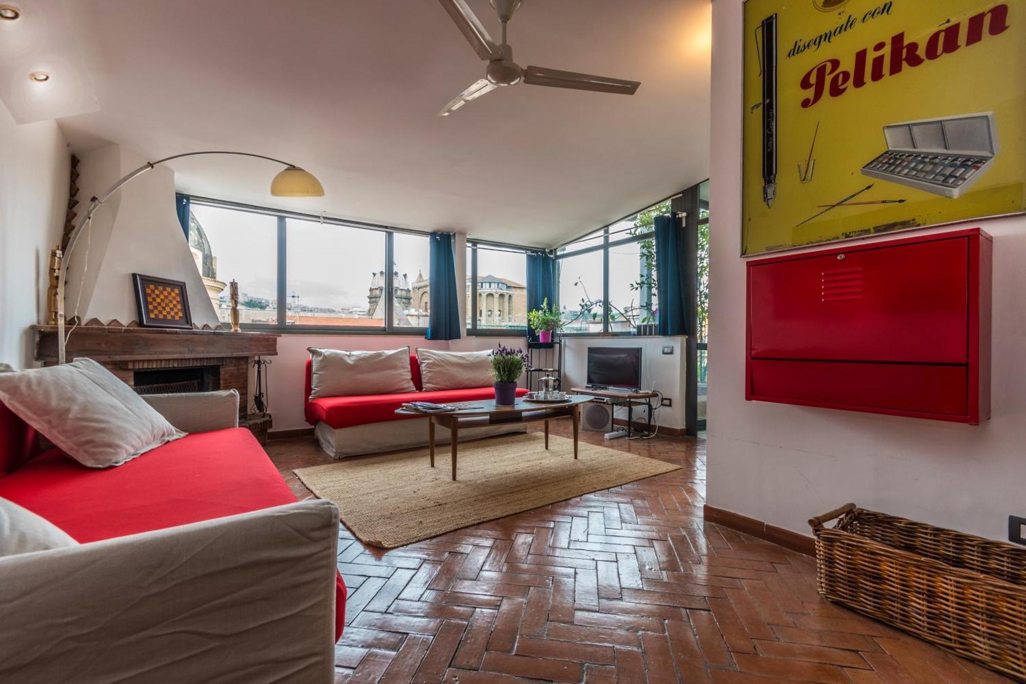 Historical Naples With Panoramic Terrace Apartment Ngoại thất bức ảnh