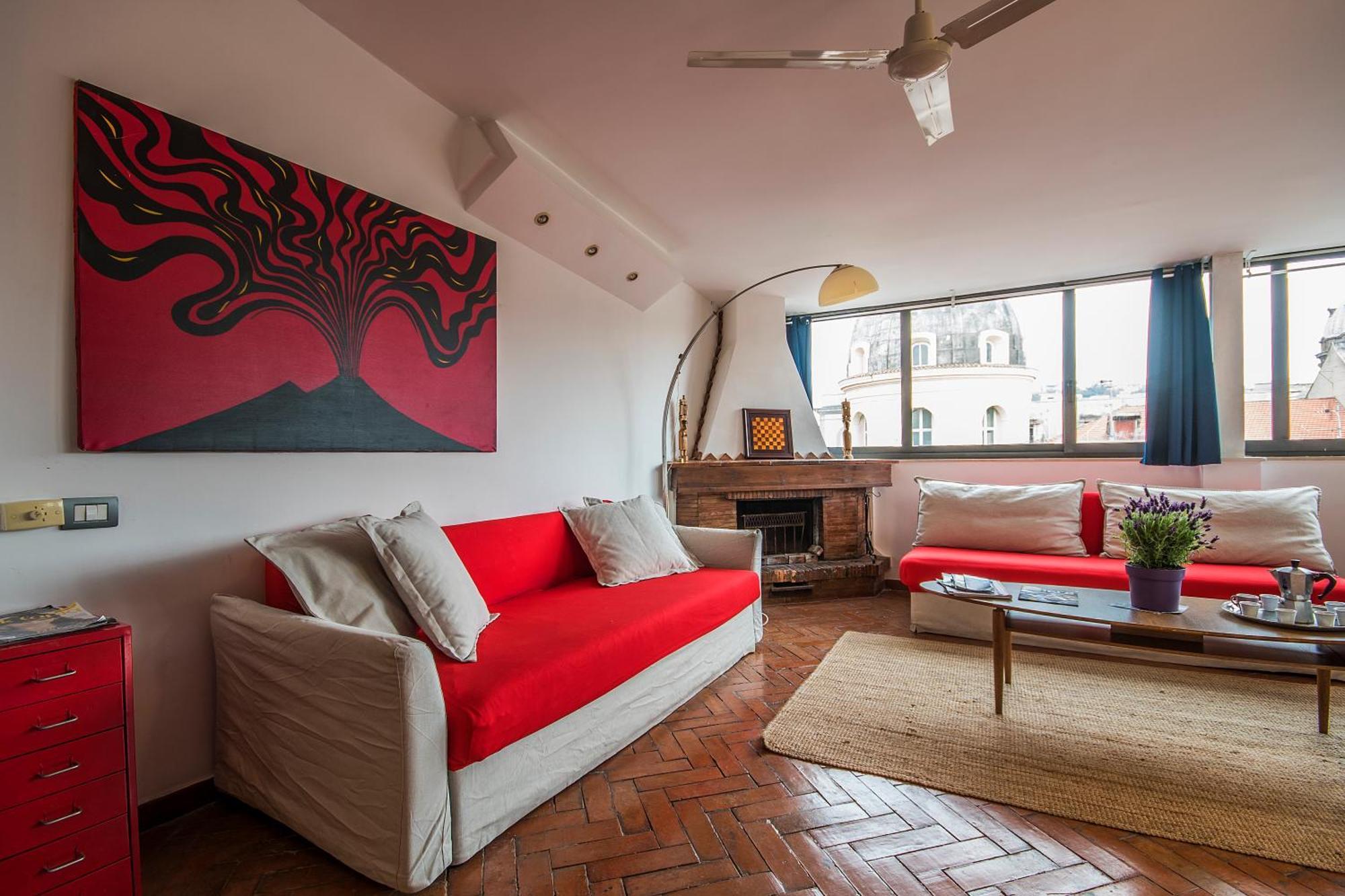 Historical Naples With Panoramic Terrace Apartment Ngoại thất bức ảnh