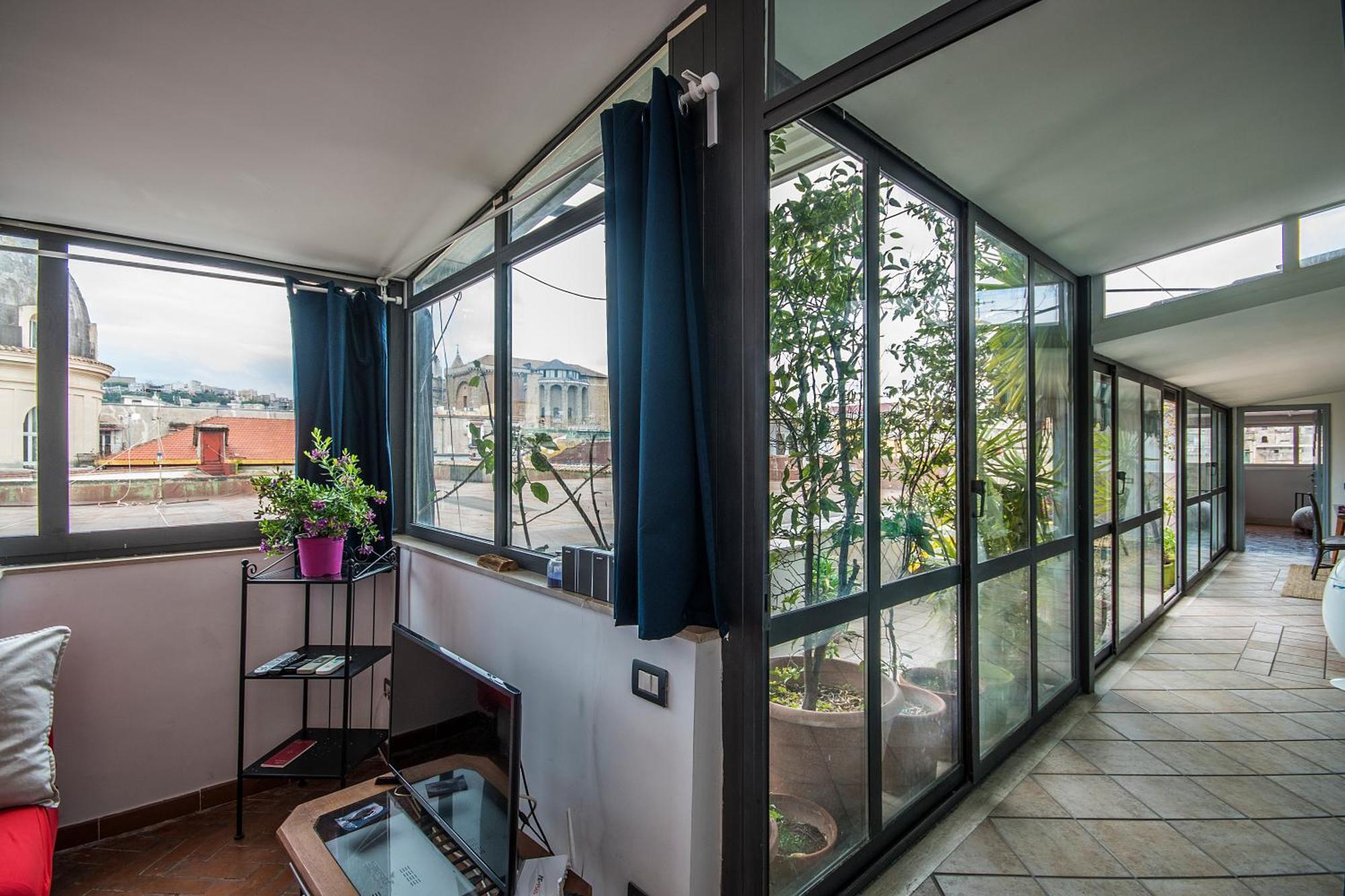 Historical Naples With Panoramic Terrace Apartment Ngoại thất bức ảnh